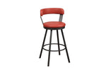 Appert 7pcs Counter Set RED STOOLS