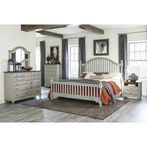 Mossbrook Dresser DARK BROWN/LITE GREY