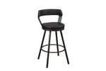 Appert 7pcs Counter Set BLACK STOOLS