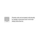 Vela California King 12" Hybrid Mattress