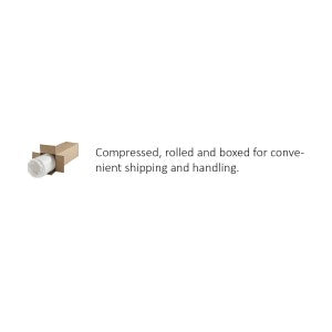 Altair California King 10'' Gel-Infused Memory Foam Mattress