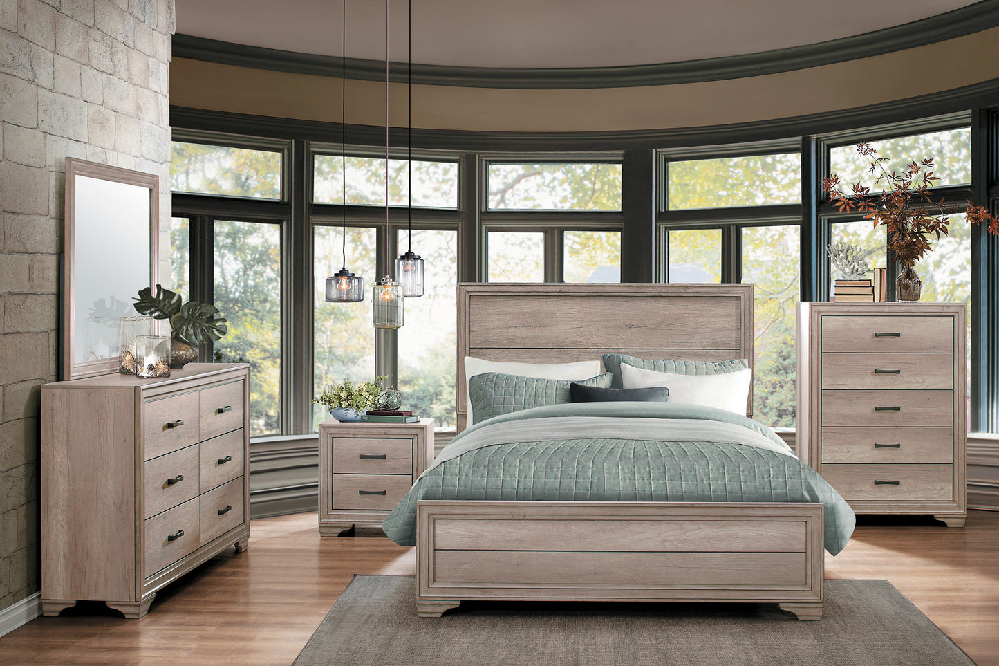 Lonan Queen Bed