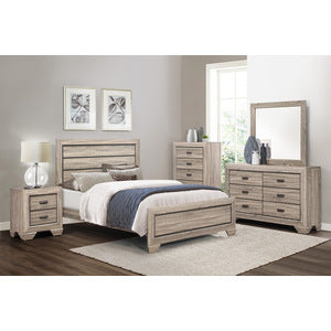 Twin Beechnut Bed NATURAL